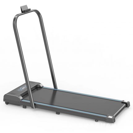 Compact Under Desk Walking Pad Treadmill - 0.65HP Quiet Motor, 6 MPH Max Speed, Remote Control, LCD Display, 220 lb Capacity