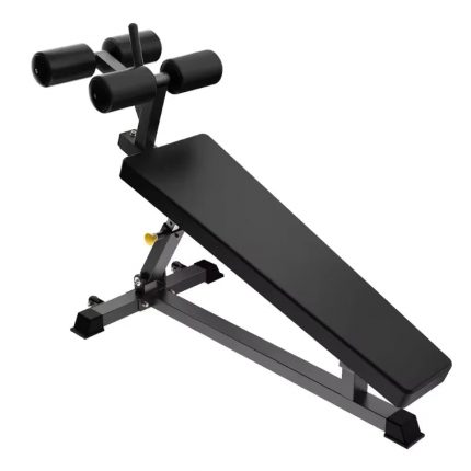 Heavy-Duty Adjustable Ab Bench - Incline/Decline Sit-Up Bench for Core Training, 150cm Steel Frame