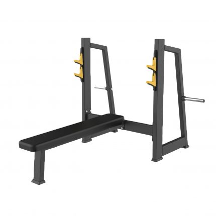 Professional Weight Bench for Home Gym - Flat Design for Barbell & Dumbbell Workouts