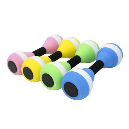 EVA Foam Aquatic Dumbbells for Water Aerobics Swimming and Fitness Lightweight Non-Slip Pool Weights Pair
