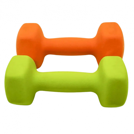 1kg-2kg Anti Slip Dumbbell Set for Home Gym Fitness Strength Training for Men and Women Pair